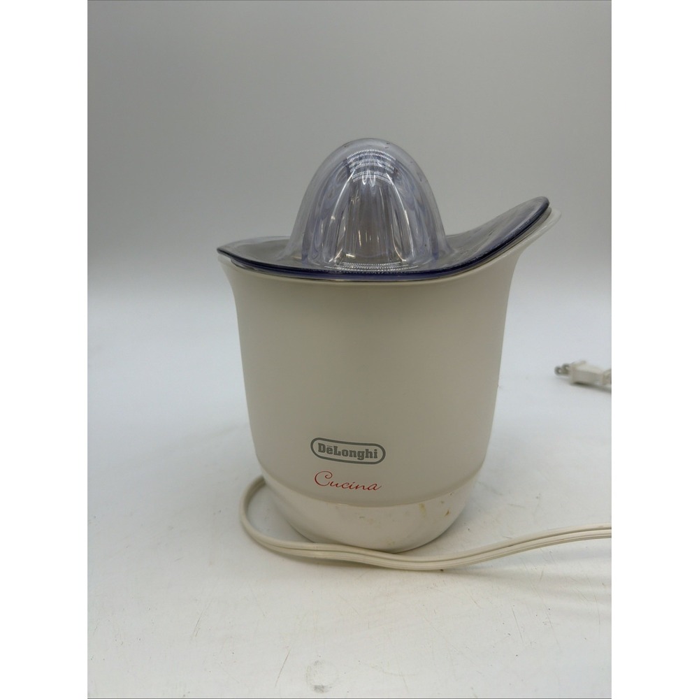DeLONGHI CUCINA DJE270 Citrus Juicer Stainless used